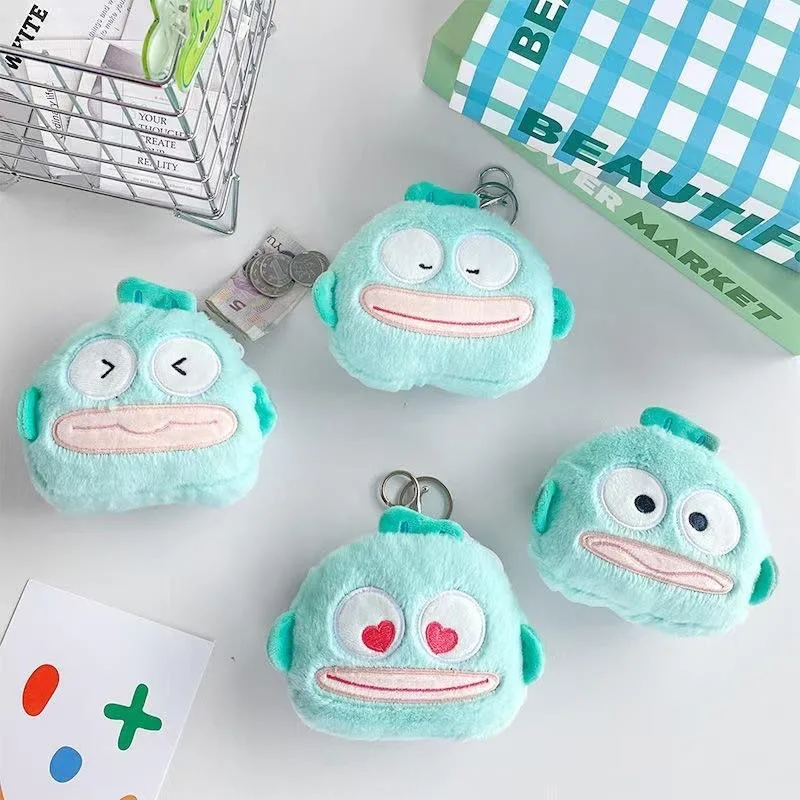9Cm Sanrio Hangyodon Soft Plush Coin Purse Card Bag Backpack Hanging Ornaments Keychain Double Layer Zip Friend Festival Gife
9Cm Sanrio Hangyodon Soft Plush Coin Purse Card Bag Backpack Hanging Ornaments Keychain Double Layer Zip Friend Festival Gife