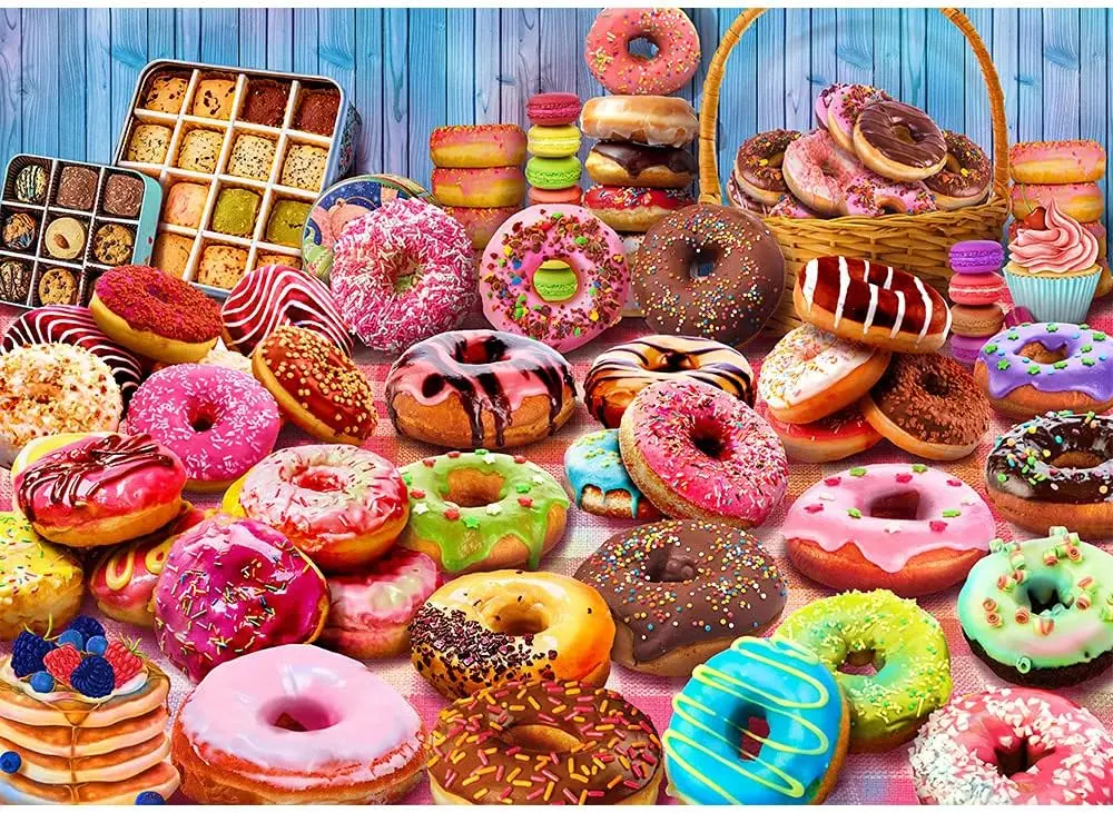 Jigsaw Puzzles for Adults 1314/520/120pcs Delicious Doughnut Wooden Puzzles for Gameroom Bedroom Home Decor Birthday Party Gift
Jigsaw Puzzles for Adults 1314/520/120pcs Delicious Doughnut Wooden Puzzles for Gameroom Bedroom Home Decor Birthday Party Gift