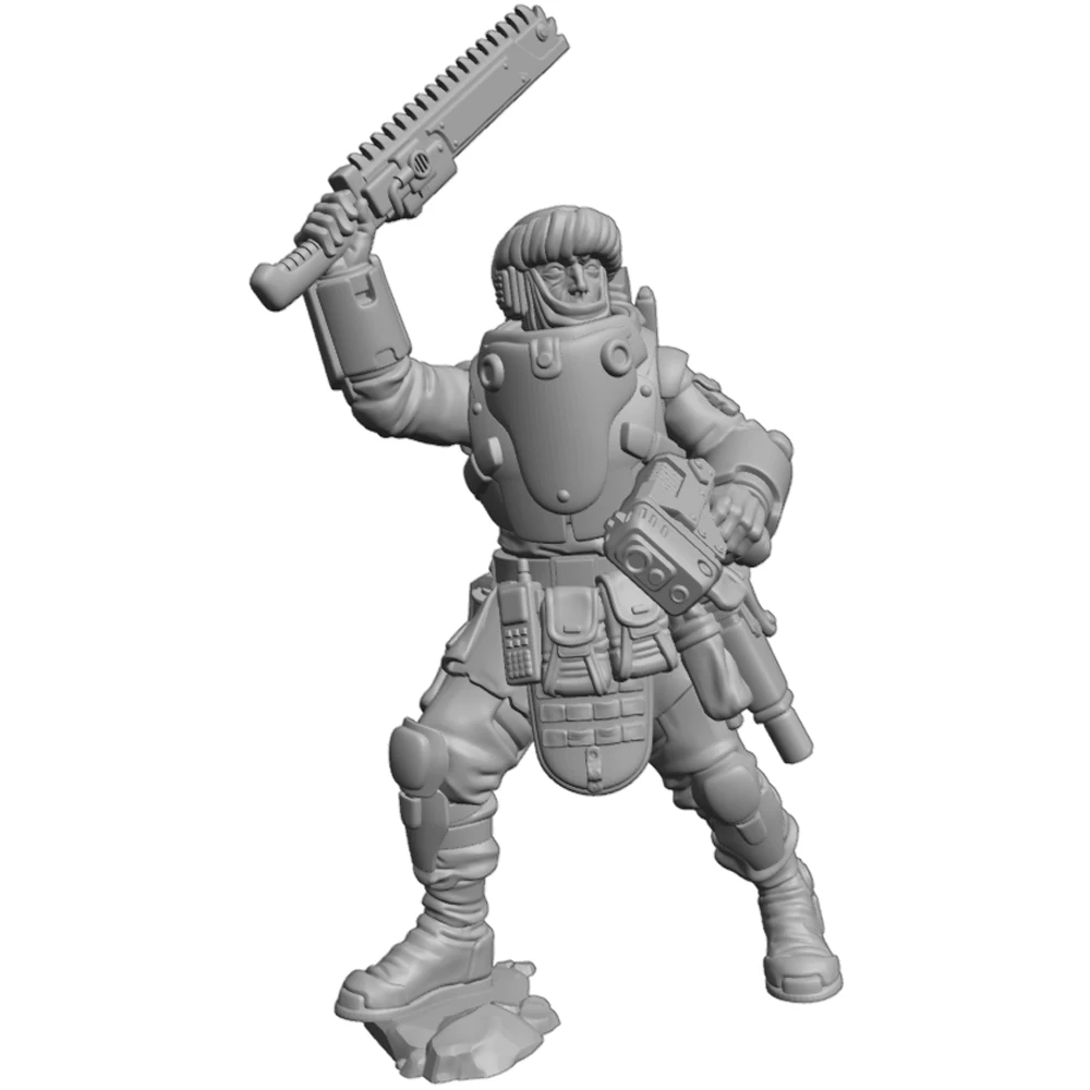 55mm 3D Print Resin Model Statue Sword Spear Warrior Unpainted Model Kit Unassembled Gk Miniature Figures Tabletop Toy
55mm 3D Print Resin Model Statue Sword Spear Warrior Unpainted Model Kit Unassembled Gk Miniature Figures Tabletop Toy