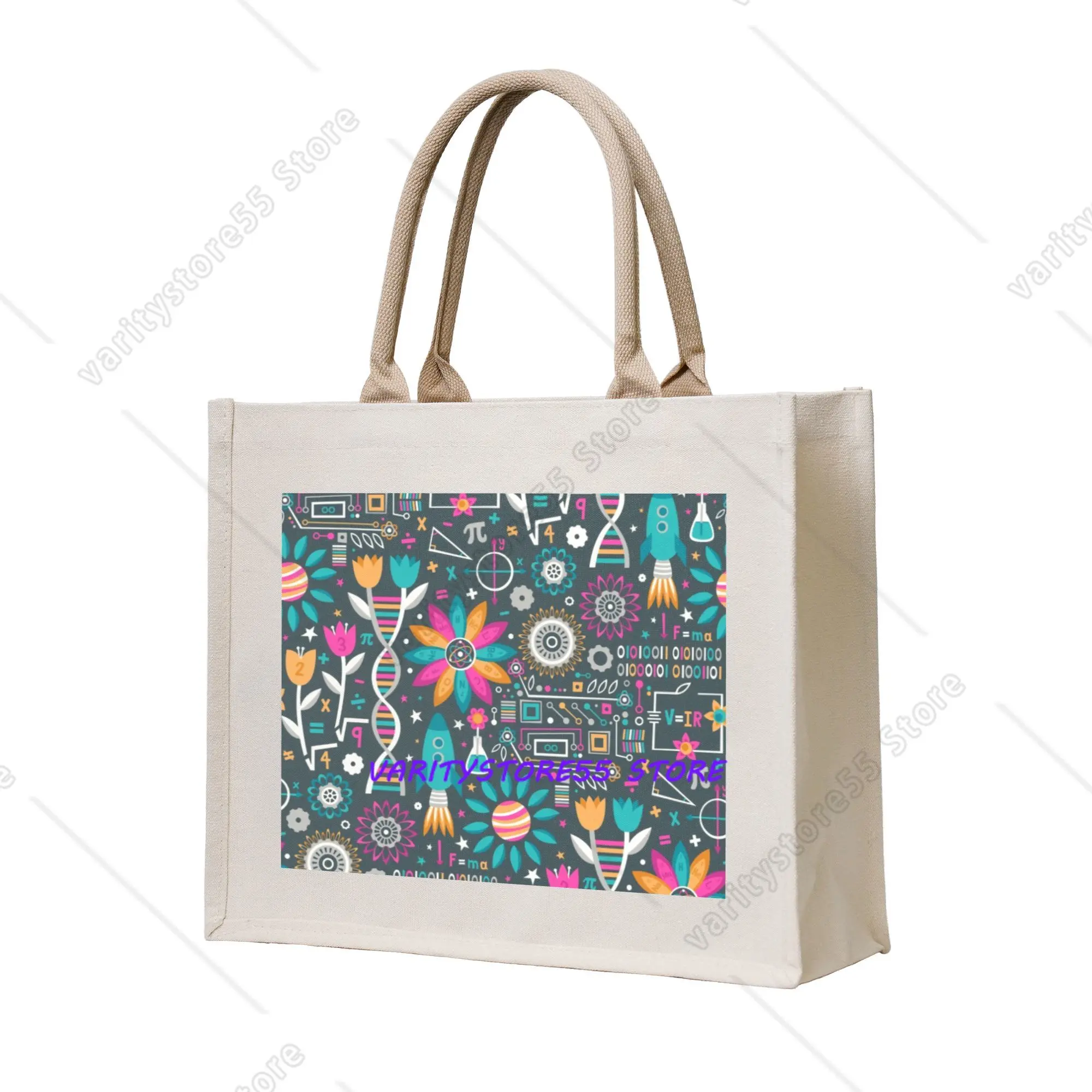 Flowers and Stems Shopping Bag Shopper Tote Shoulder Bag Large Capacity Portable Chemistry Biology Science Teacher Handbag
Flowers and Stems Shopping Bag Shopper Tote Shoulder Bag Large Capacity Portable Chemistry Biology Science Teacher Handbag