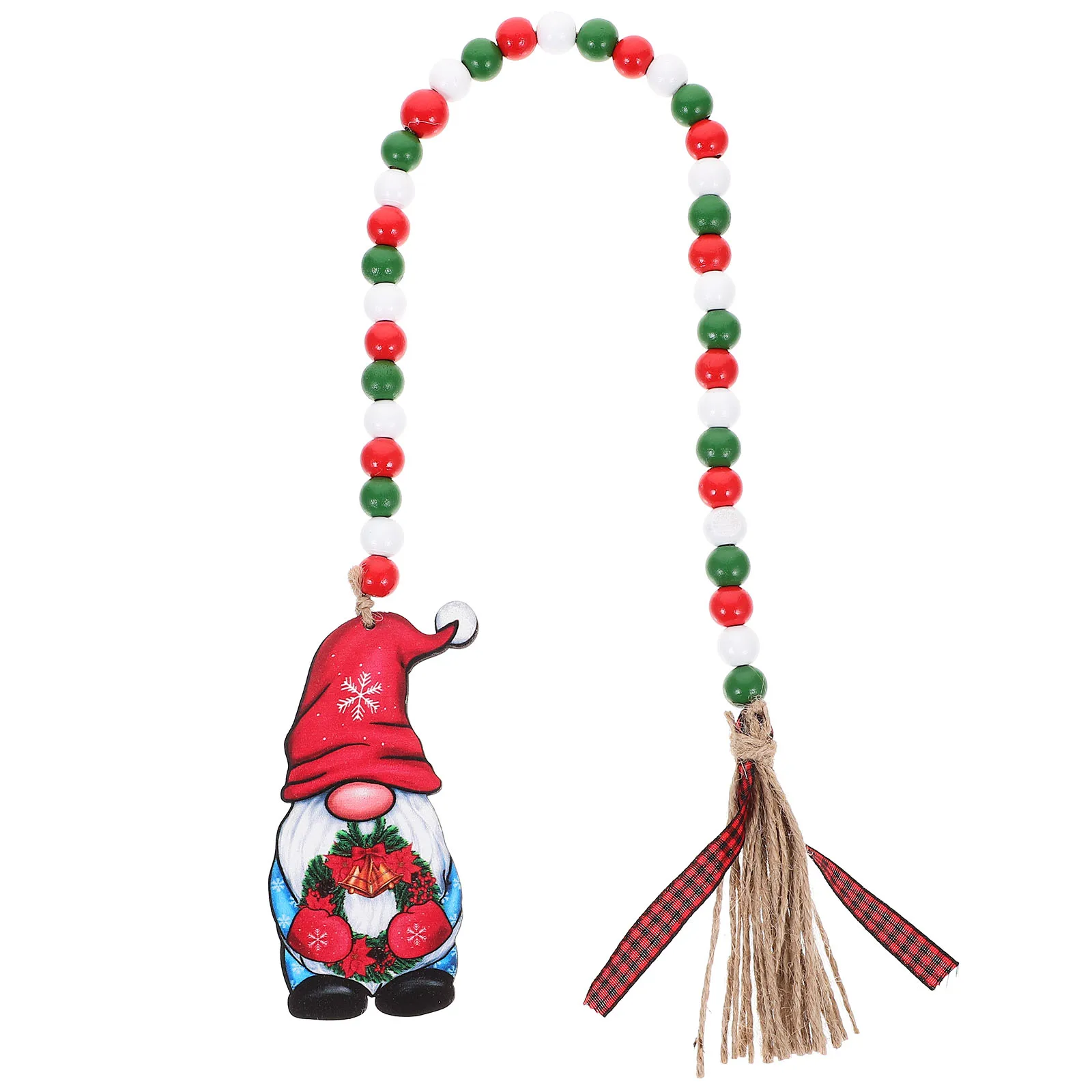 Santa Christmas Ornaments Decorative Beads Pendant with Tassel Decorations Garlands
Santa Christmas Ornaments Decorative Beads Pendant with Tassel Decorations Garlands
