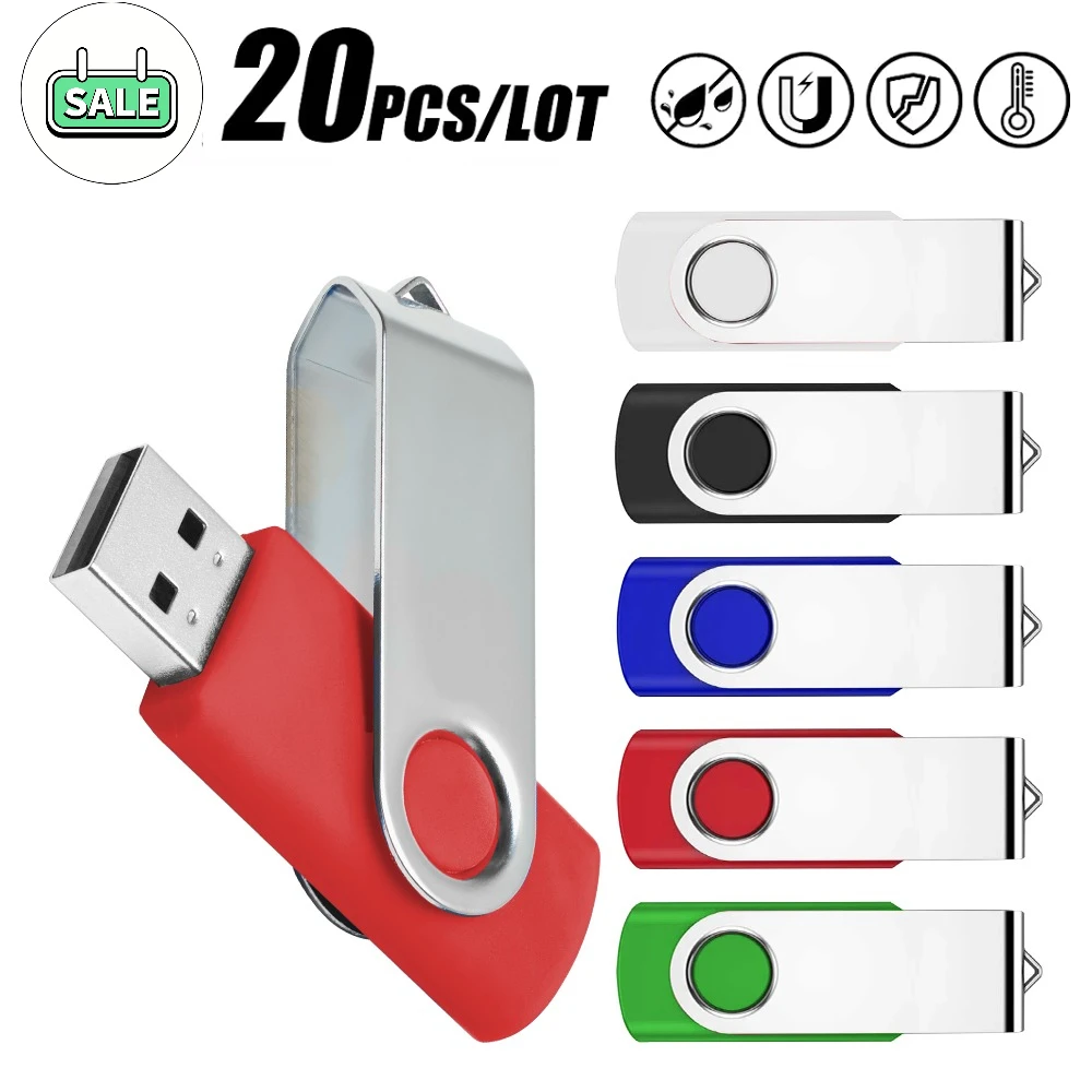 20PCS/lot USB Flash Drive Pen Drive 64GB 32GB 16GB 8GB Pendrive Cle Mini Metal USB Stick 1GB 2GB 4GB Custom Gift Memory Sticks
20PCS/lot USB Flash Drive Pen Drive 64GB 32GB 16GB 8GB Pendrive Cle Mini Metal USB Stick 1GB 2GB 4GB Custom Gift Memory Sticks