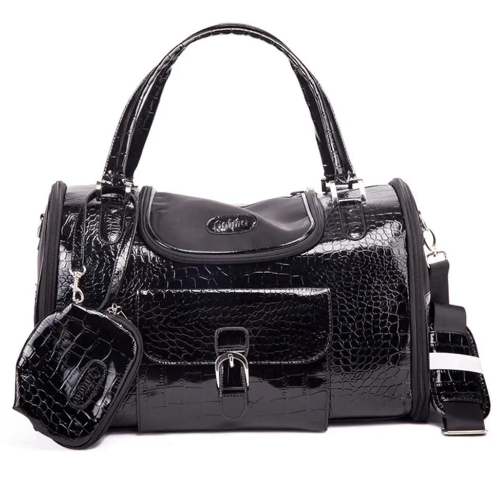 Hanpanda Portable Outdoor Pet Cat Dog Carrier Bag With Purse Leather Travel Small Dog Chihuahua Teddy PU Carrying Bag Handbag
Hanpanda Portable Outdoor Pet Cat Dog Carrier Bag With Purse Leather Travel Small Dog Chihuahua Teddy PU Carrying Bag Handbag