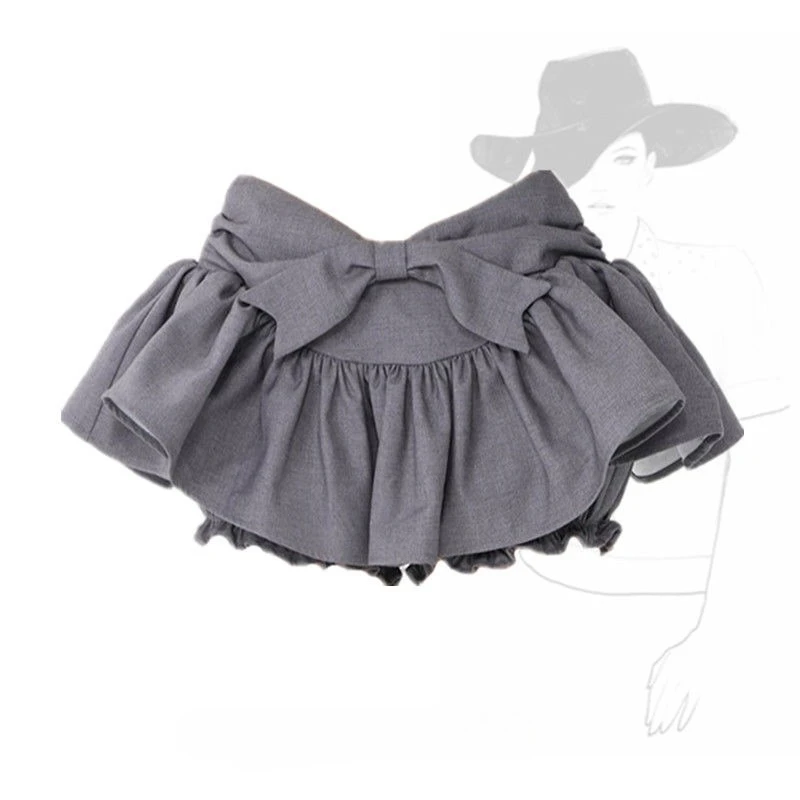 Korean Fashion Bow Denim Skirt Sweet Slim Fit Versatile Pleated Pants Skirt Summer Washed Shorts Female Clothing
Korean Fashion Bow Denim Skirt Sweet Slim Fit Versatile Pleated Pants Skirt Summer Washed Shorts Female Clothing