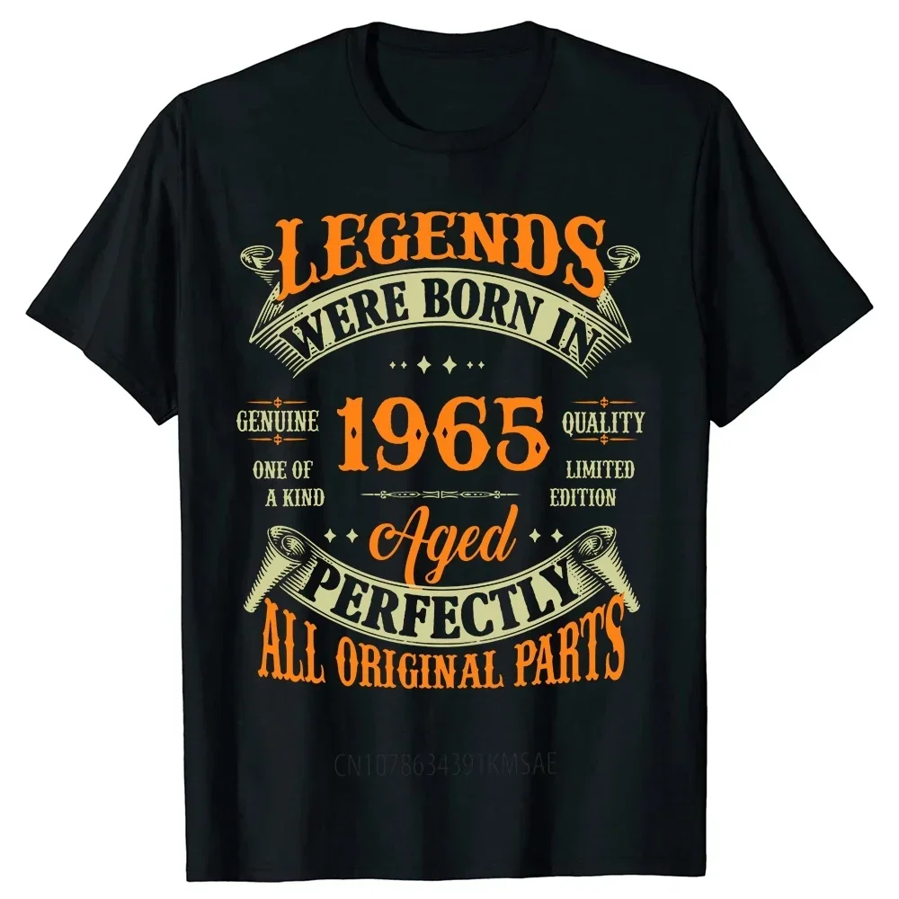 Funny 60th Tee Vintage Legends Born In 1965 60 Years Old T Shirts Summer Style Graphic Cotton Birthday Gift Idea T-shirt Men
Funny 60th Tee Vintage Legends Born In 1965 60 Years Old T Shirts Summer Style Graphic Cotton Birthday Gift Idea T-shirt Men