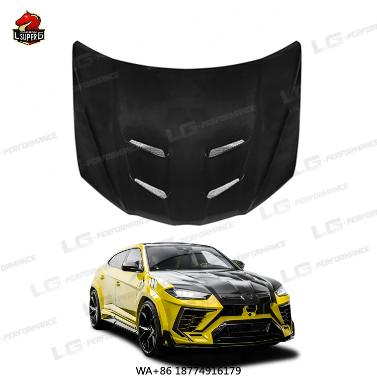 Капот из сухого углеродного волокна в стиле P для модификации капота Urus автомобиля
Капот из сухого углеродного волокна в стиле P для модификации капота Urus автомобиля