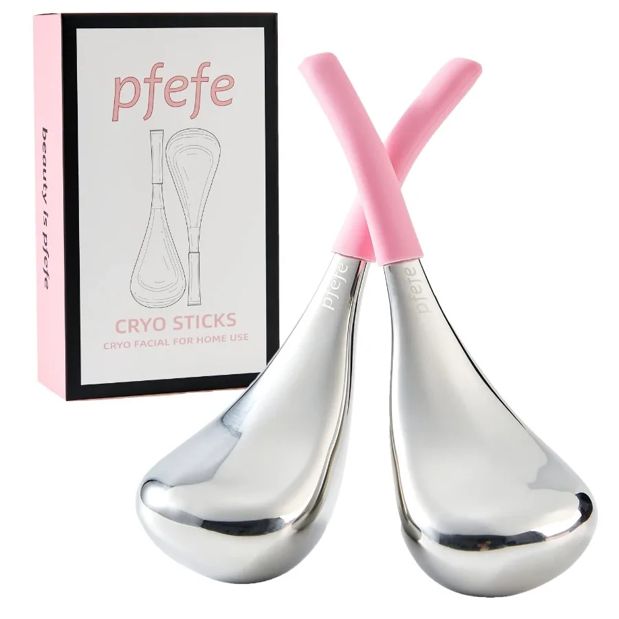 Cryo Sticks Facial Skin Care Ice Globes for Women Face Eyes Stainless Steel Face Beauty Tools for Girls Ladies Esthetician Supp
Cryo Sticks Facial Skin Care Ice Globes for Women Face Eyes Stainless Steel Face Beauty Tools for Girls Ladies Esthetician Supp