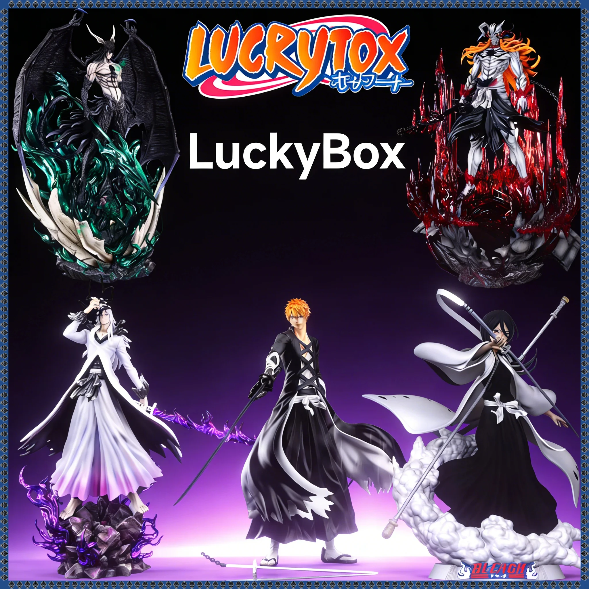 Bleach Cute Anime Blind Box Figures Chibi Soul Reaper PVC Mini Doll Collectible Gift Toy
Bleach Cute Anime Blind Box Figures Chibi Soul Reaper PVC Mini Doll Collectible Gift Toy