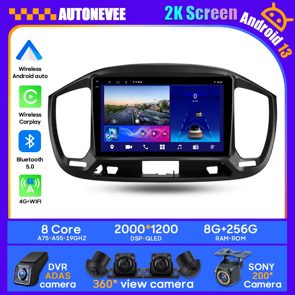 Android 13 Car For Fiat Uno 2014-2016 2017 2018 2019 2020 BT Carplay Android Auto Head Unit Multimedia GPS Player Radio Stereo
Android 13 Car For Fiat Uno 2014-2016 2017 2018 2019 2020 BT Carplay Android Auto Head Unit Multimedia GPS Player Radio Stereo