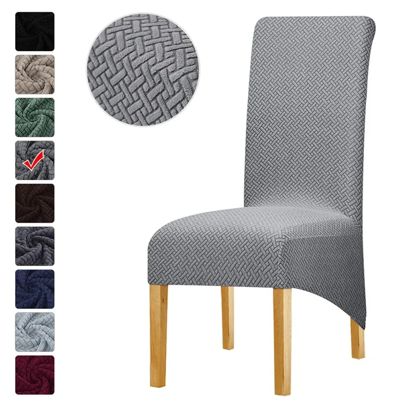 Polar Fleece Chair Cover Stretch XL Size Long Back Chair Covers Seat Covers With Back For Wedding Dining Room Chairs For Kitchen
Polar Fleece Chair Cover Stretch XL Size Long Back Chair Covers Seat Covers With Back For Wedding Dining Room Chairs For Kitchen