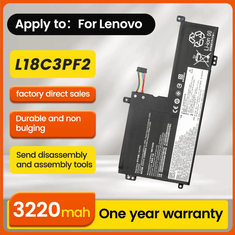 BNN L18C3PF2 L18D3PF1 Laptop Battery for Lenovo IdeaPad L340-17IRH 17API 17IWL 15IWL 15API S540-15 5B10T03403
BNN L18C3PF2 L18D3PF1 Laptop Battery for Lenovo IdeaPad L340-17IRH 17API 17IWL 15IWL 15API S540-15 5B10T03403