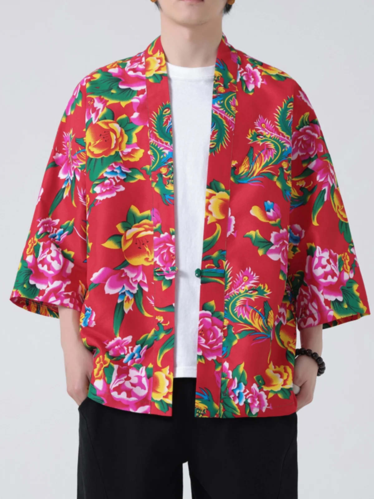 Новая китайская мужская рубашка-кардиган из тонкой ткани, легкая, свободного кроя, с принтом, для защиты от солнца, летняя верхняя одежда
Новая китайская мужская рубашка-кардиган из тонкой ткани, легкая, свободного кроя, с принтом, для защиты от солнца, летняя верхняя одежда