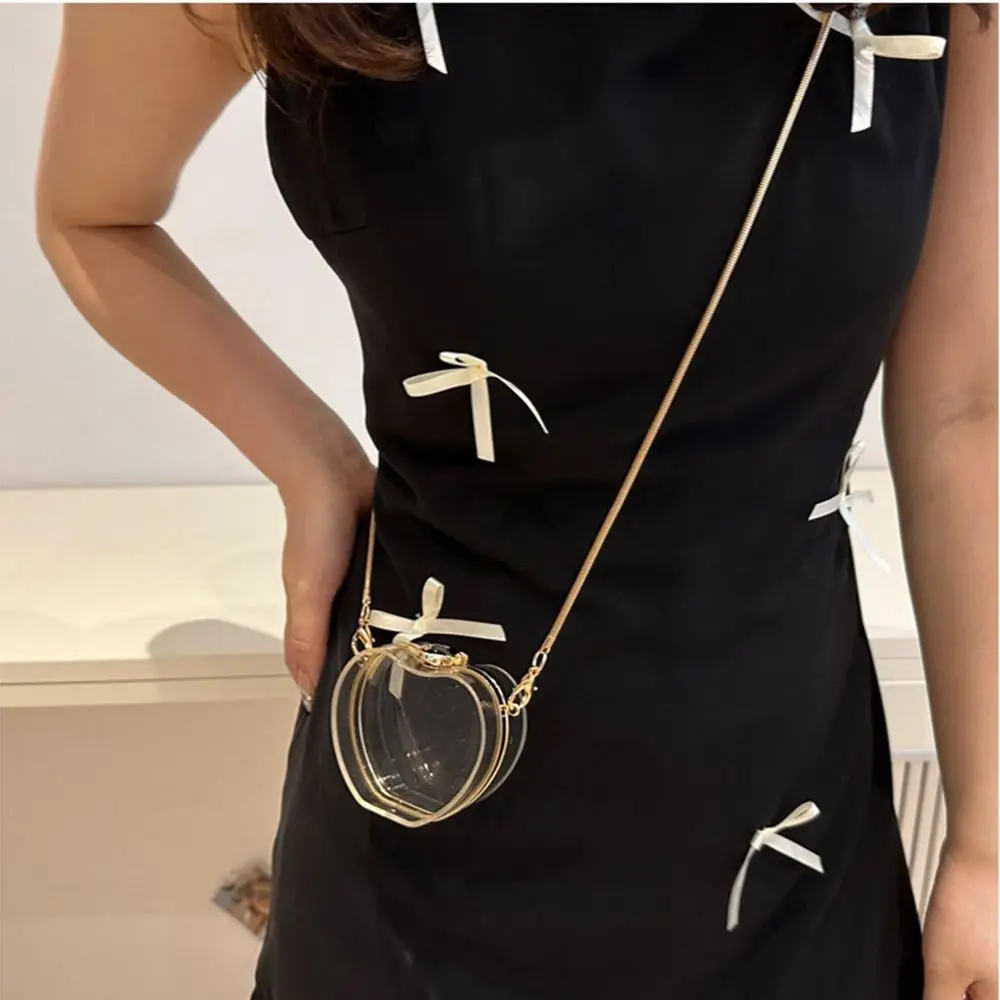 Creative Clear Acrylic Chain Bag Gold Lock Buckle with Chain Strap Acrylic Crossbody Bag Detachable Hard Case Small Clutch Purse
Creative Clear Acrylic Chain Bag Gold Lock Buckle with Chain Strap Acrylic Crossbody Bag Detachable Hard Case Small Clutch Purse