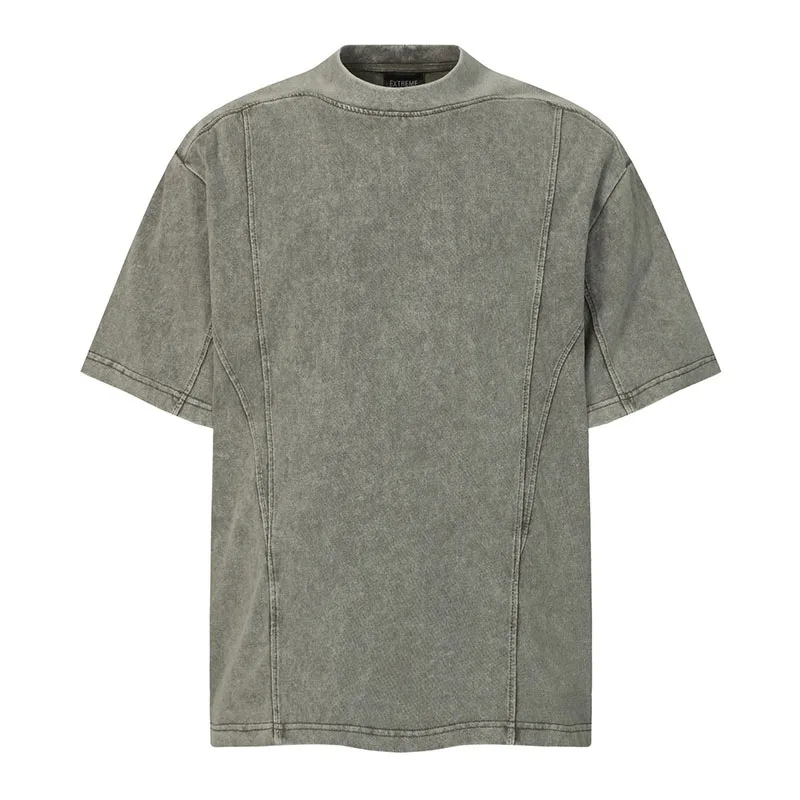 Vintage Washed Streetwear T shirt Hip Hop Harakuju Casual Top Tees For Male Patchwork
Vintage Washed Streetwear T shirt Hip Hop Harakuju Casual Top Tees For Male Patchwork