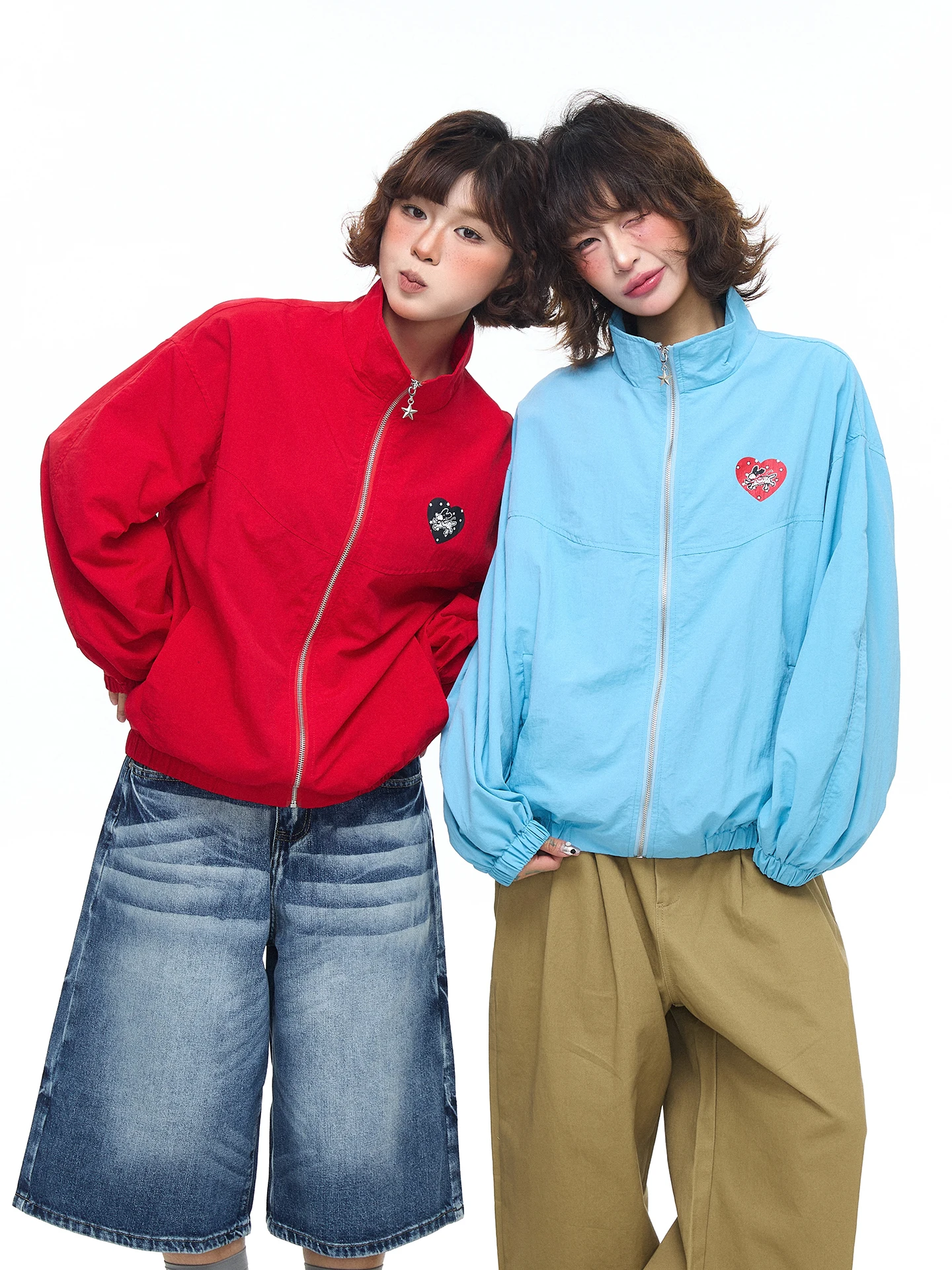 Chen Niao Laos Store American Style Baseball Jersey Short Coat Women Casual Retro Long Sleeve Stand Collar Spot Little Dog Print
Chen Niao Laos Store American Style Baseball Jersey Short Coat Women Casual Retro Long Sleeve Stand Collar Spot Little Dog Print