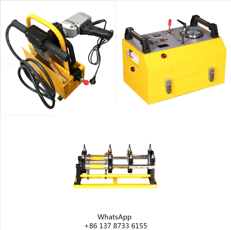 CE Certified New 40-200mm Hydraulic Butt Fusion Welding Machine Automatic 3.65KW For PE PP PPR Pipes WD200HB 2-Year Warranty
CE Certified New 40-200mm Hydraulic Butt Fusion Welding Machine Automatic 3.65KW For PE PP PPR Pipes WD200HB 2-Year Warranty