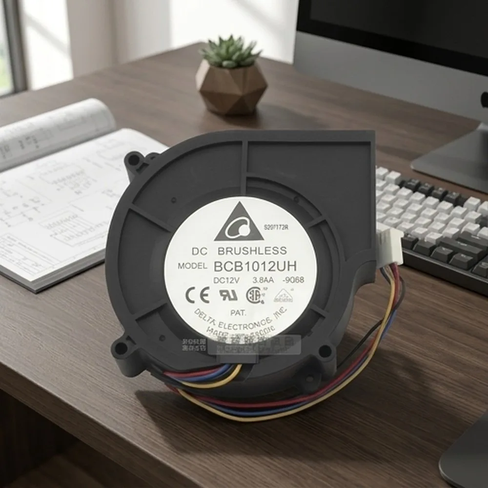 For Delta BCB1012UH DC12V 3.84A 4-Pin Turbo Cooling Fan
For Delta BCB1012UH DC12V 3.84A 4-Pin Turbo Cooling Fan