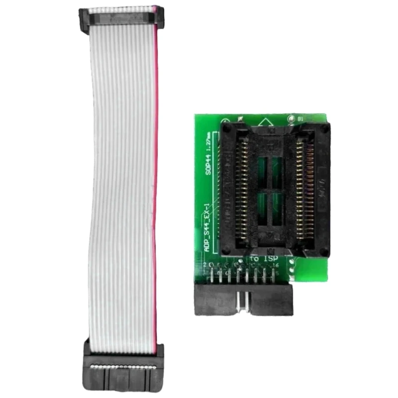 ADP_S44_EX-1/SOP44 1.27mm Special Adapter Only Use On T48 (TL866-3G) Programmer 601D
ADP_S44_EX-1/SOP44 1.27mm Special Adapter Only Use On T48 (TL866-3G) Programmer 601D