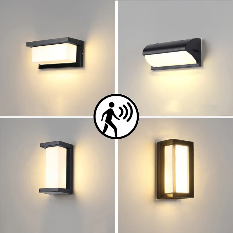 CHAOYIDIAN Aluminum LED Wall Light Motion Sensor Waterproof IP65 Porch Light Modern Wall Lamp Courtyard Garden Outdoor Light
CHAOYIDIAN Aluminum LED Wall Light Motion Sensor Waterproof IP65 Porch Light Modern Wall Lamp Courtyard Garden Outdoor Light