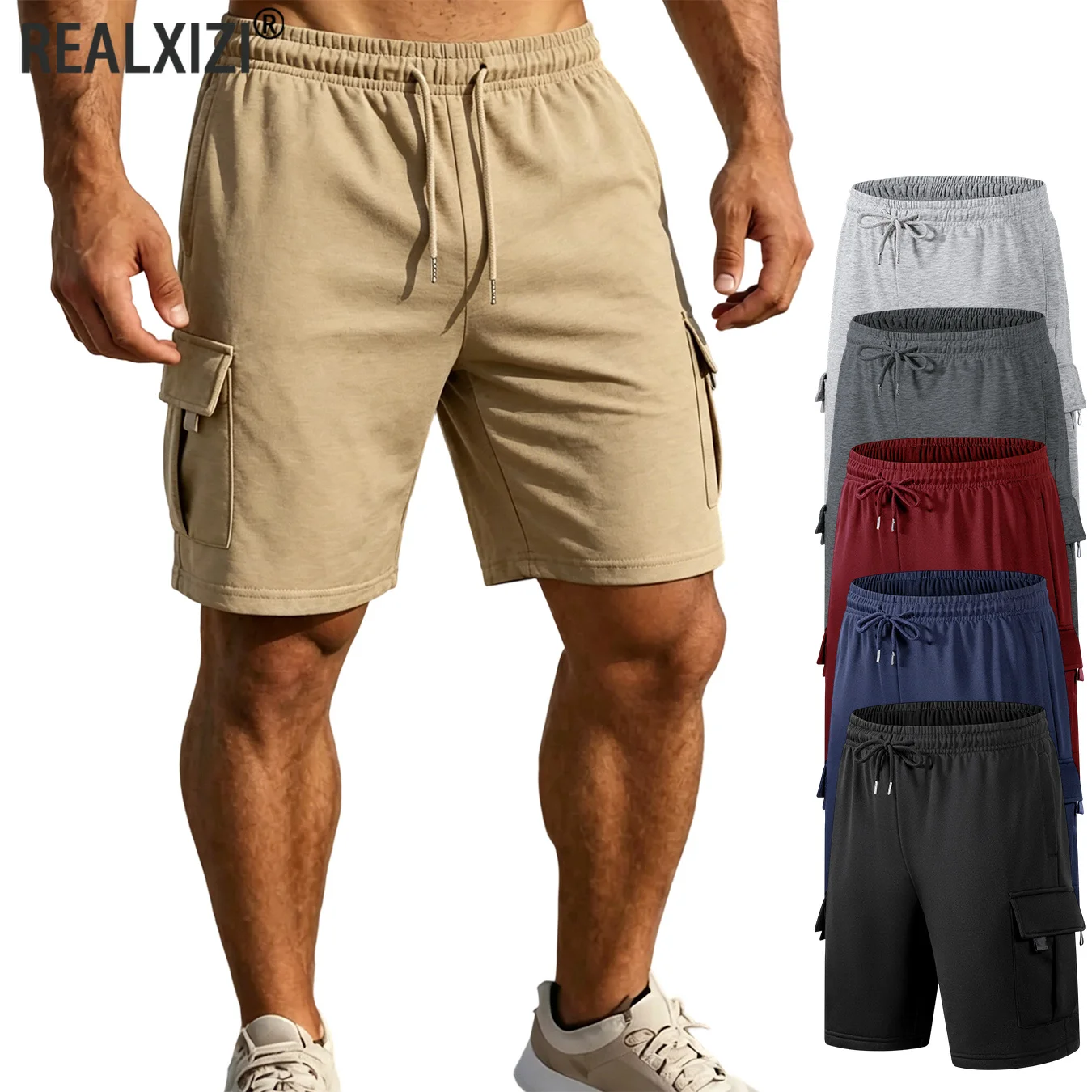 Men's Cargo Shorts Summer Loose Fit Gym Training Casual Streetwear Shorts for Men Fashion Trendy Athletic Wear Plus Size
Men's Cargo Shorts Summer Loose Fit Gym Training Casual Streetwear Shorts for Men Fashion Trendy Athletic Wear Plus Size
