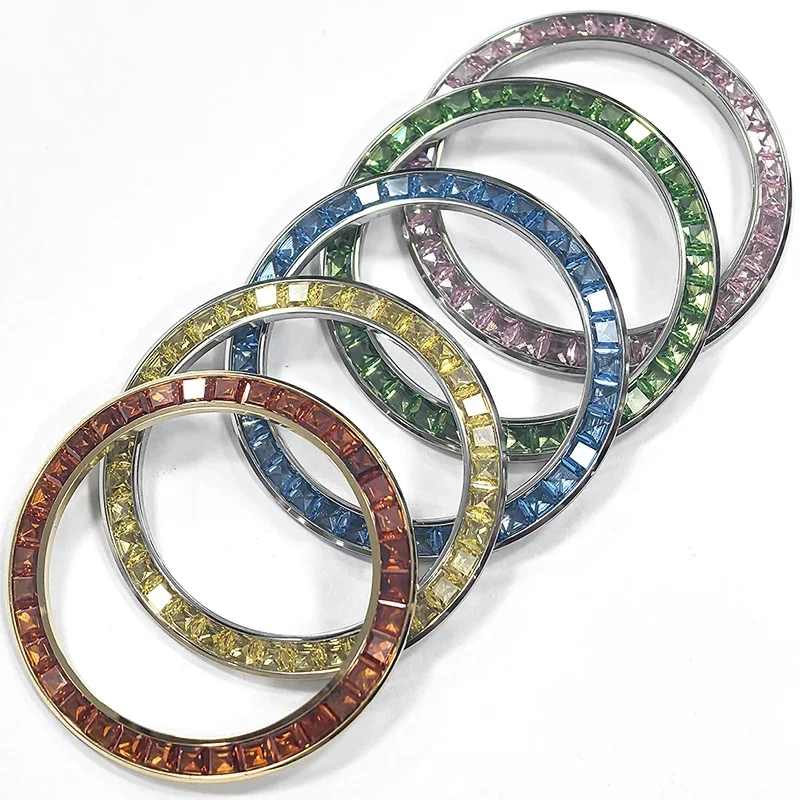 38.5*30.4mm Modified Zircon Stone Bezel Insert Fit 4130 Movement Watch Repair Accessory
38.5*30.4mm Modified Zircon Stone Bezel Insert Fit 4130 Movement Watch Repair Accessory