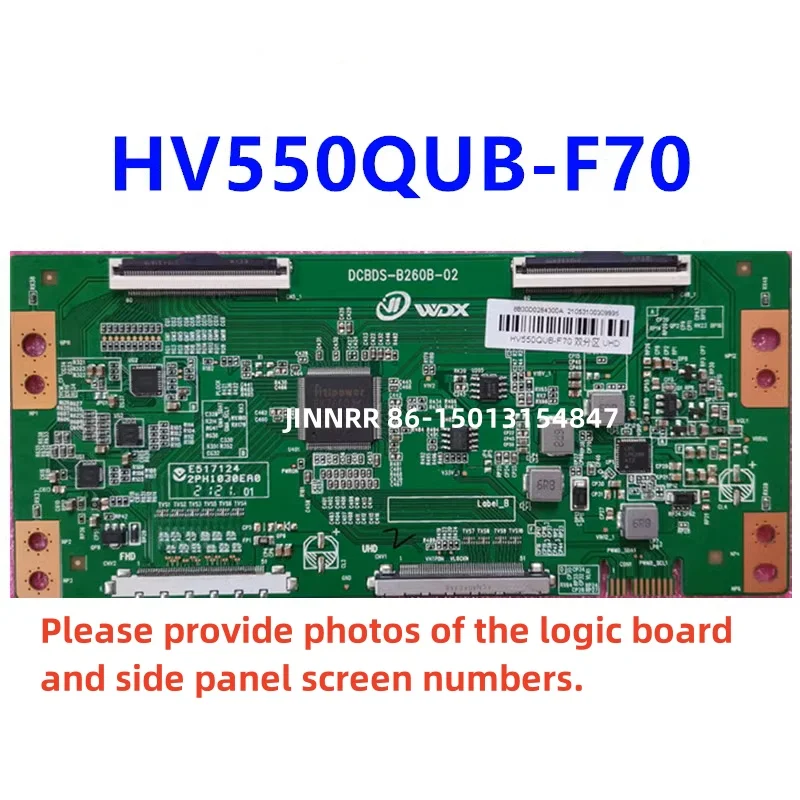 Недавно обновленная материнская плата DCBDS-B260B-02, штрих-код HV550QUB-F70 4K и 2K, с проверкой фотографий
Недавно обновленная материнская плата DCBDS-B260B-02, штрих-код HV550QUB-F70 4K и 2K, с проверкой фотографий