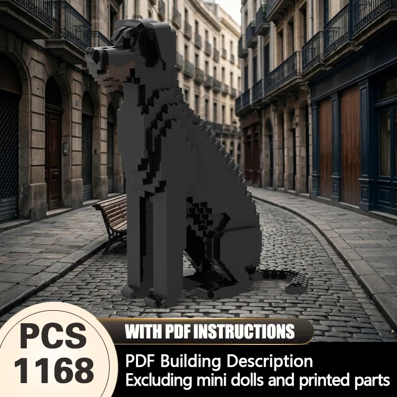 Creators Animal Series Model MOC Building Bricks Great Dane Modular Technology Gifts Holiday Assemble Children Toys Suit
Creators Animal Series Model MOC Building Bricks Great Dane Modular Technology Gifts Holiday Assemble Children Toys Suit