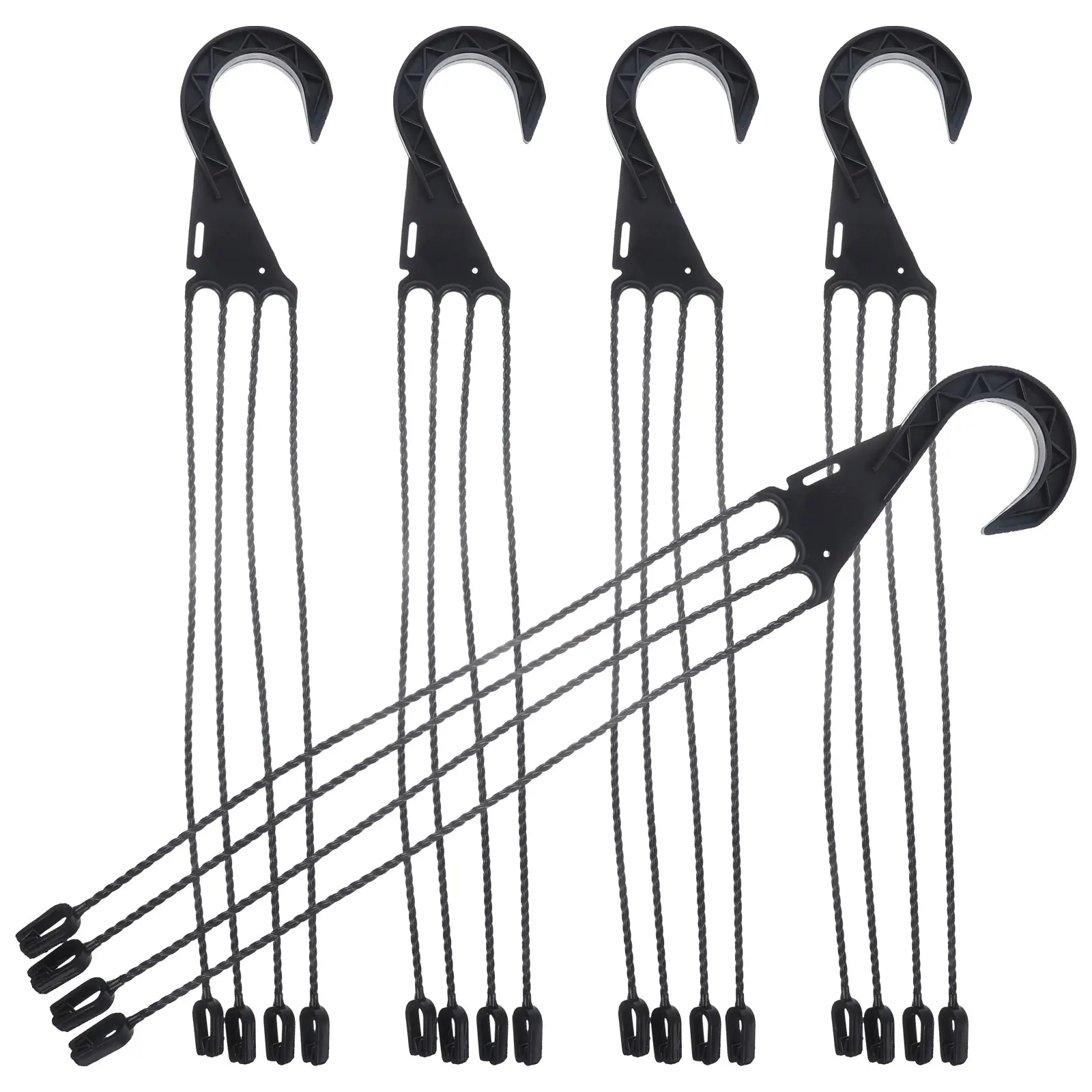 5 Pcs Hanging Basin Hook Flowerpot Plastic Hooks Hangers for Kitchen Potted Plant Bracket Holders outside Basket
5 Pcs Hanging Basin Hook Flowerpot Plastic Hooks Hangers for Kitchen Potted Plant Bracket Holders outside Basket