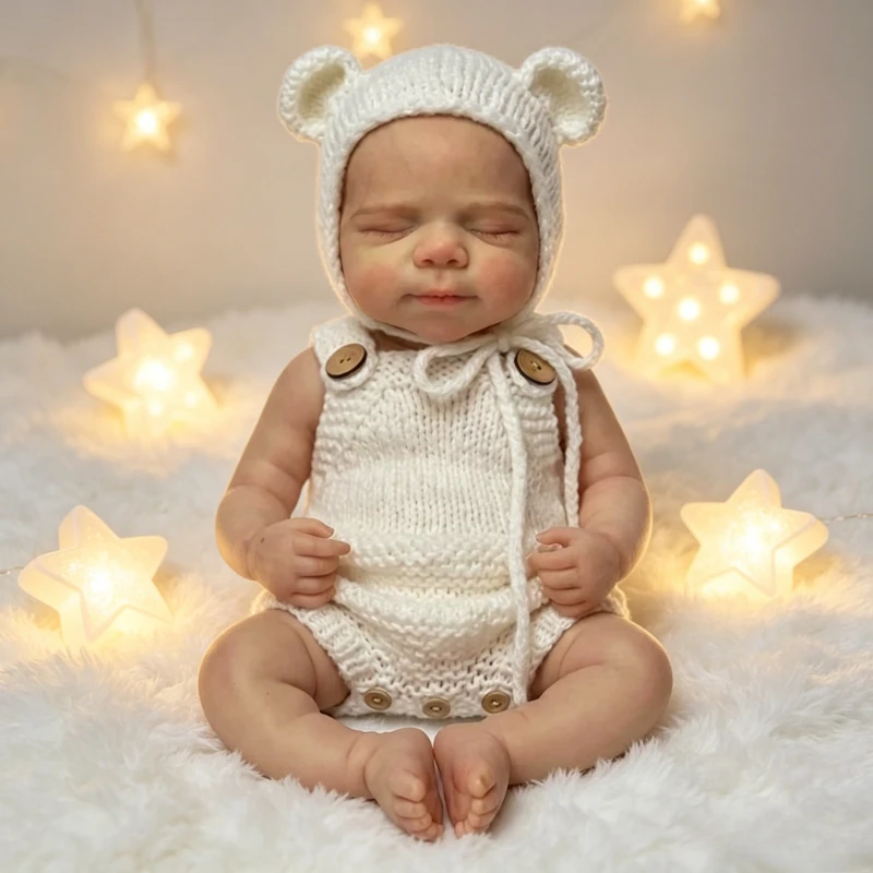 12inch Reborn Girl Doll Pascale Soft Silicone Body Rooted Eyelashes High Quality Hand Painted Doll
12inch Reborn Girl Doll Pascale Soft Silicone Body Rooted Eyelashes High Quality Hand Painted Doll