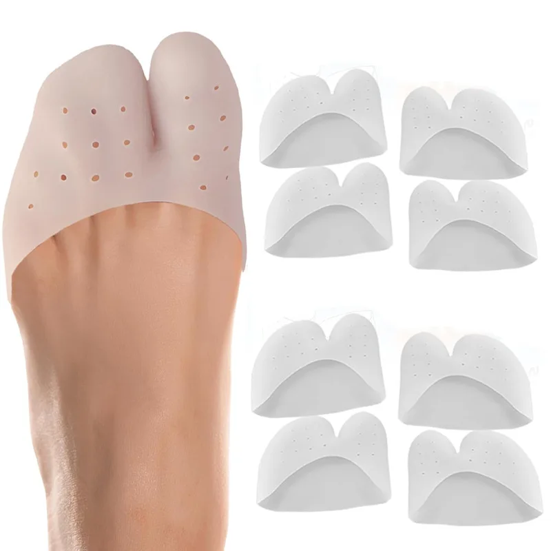 Silicone Pointe High Heel Pad Front Foot Protective Cover Thumb Toe Pain Prevention Toe Set Pad
Silicone Pointe High Heel Pad Front Foot Protective Cover Thumb Toe Pain Prevention Toe Set Pad