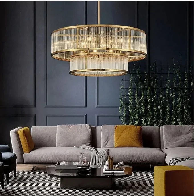 Modern crystal chandelier, luxurious circular chandelier, dining room chandelier, living room chandelier, home decor
Modern crystal chandelier, luxurious circular chandelier, dining room chandelier, living room chandelier, home decor