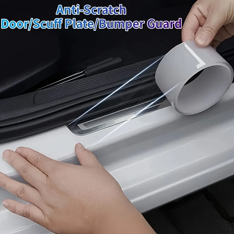 1-Roll Pack of Car Anti-Scratch Protection Strips, Width 10cm Length 5m, Transparent Car Threshold Strips, Anti-Step Door Pedal Protection Strips, Anti-Scratch Trunk Decoration Protective Strips, Universal Christmas and Halloween Gifts
1-Roll Pack of Car Anti-Scratch Protection Strips, Width 10cm Length 5m, Transparent Car Threshold Strips, Anti-Step Door Pedal Protection Strips, Anti-Scratch Trunk Decoration Protective Strips, Universal Christmas and Halloween Gifts