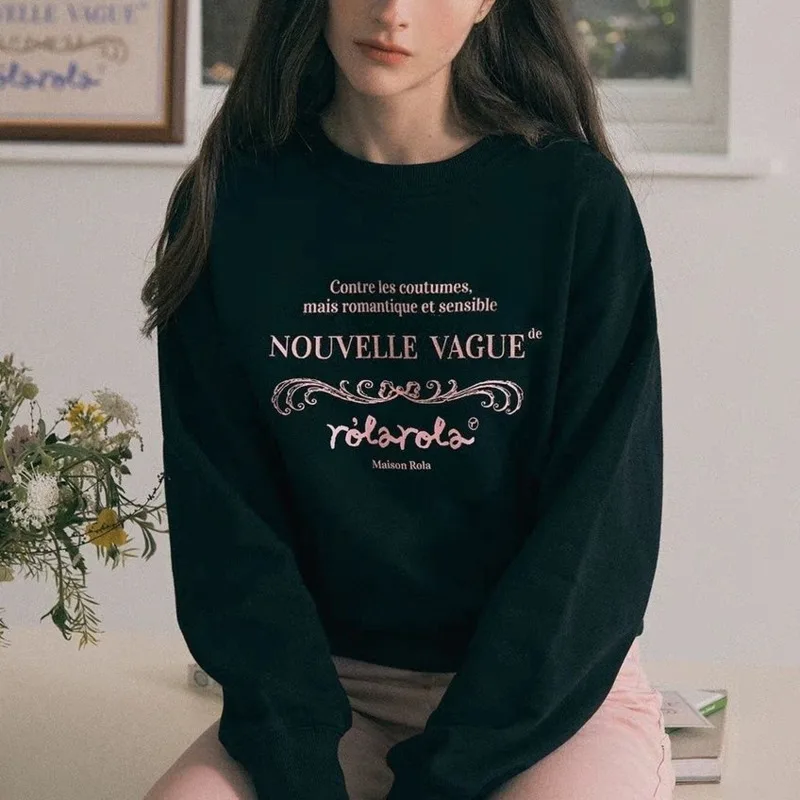 IVE Sweatshirts Women Casual Oversized O-neck Long Sleeve Hoodies Female Spring Autumn Fashoin Letter Printing Streetwear Tops
IVE Sweatshirts Women Casual Oversized O-neck Long Sleeve Hoodies Female Spring Autumn Fashoin Letter Printing Streetwear Tops