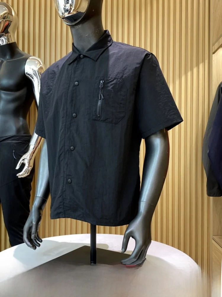 American Workwear Style Short Sleeve Casual Shirt for Men Quick Dry Breathable Outdoor Leisure Fashion Urban Summer Shirt
American Workwear Style Short Sleeve Casual Shirt for Men Quick Dry Breathable Outdoor Leisure Fashion Urban Summer Shirt