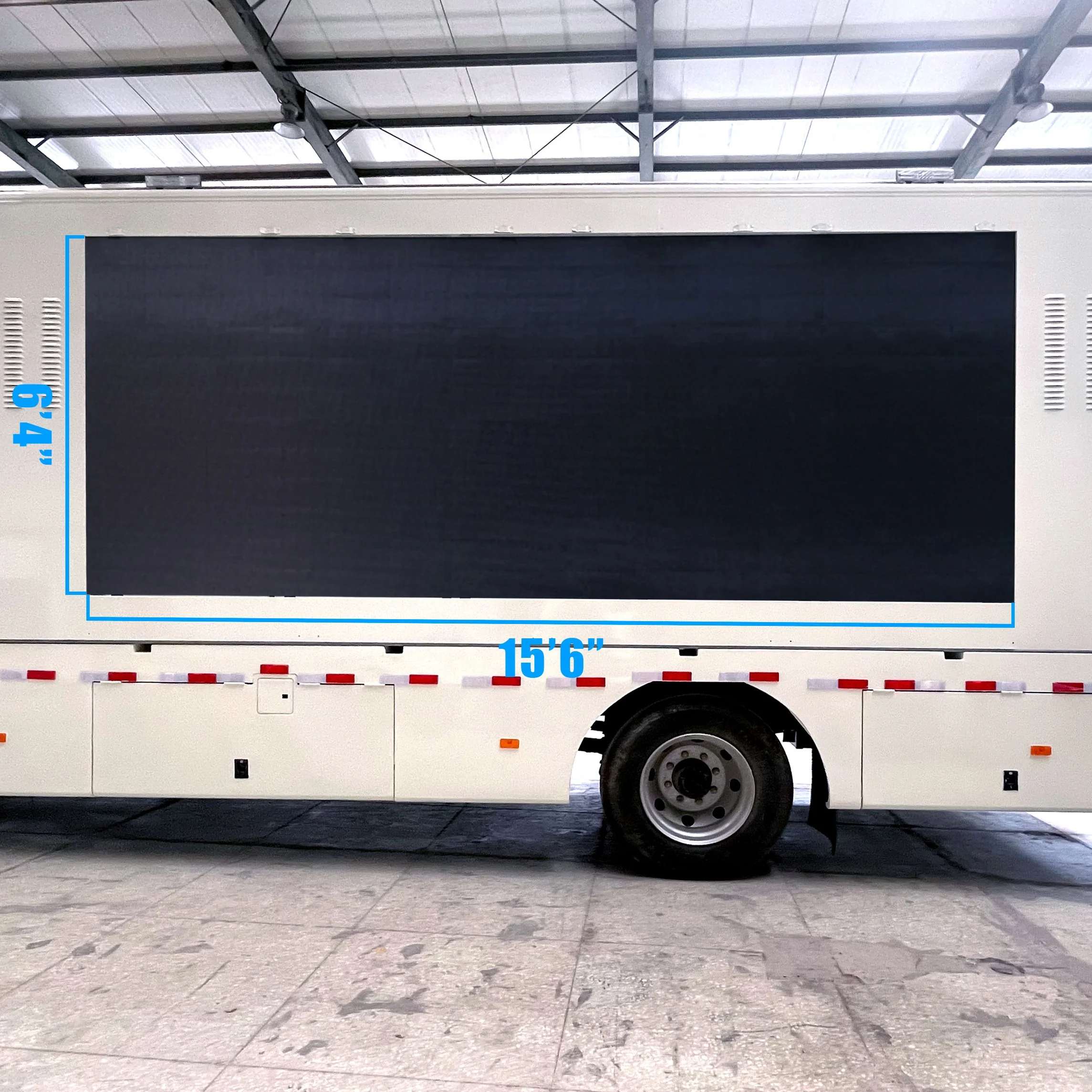 High Brightness Bus LED Advertising Screen Car LED Transparent Display Strong Stability
High Brightness Bus LED Advertising Screen Car LED Transparent Display Strong Stability