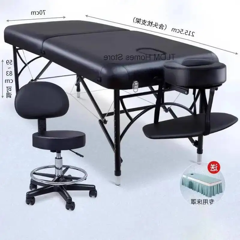 Table Cervical Spine Fold Eyelashes Massage Massage Bed Household Portable Multi-functional Lettino Per Massaggi Salon Furniture
Table Cervical Spine Fold Eyelashes Massage Massage Bed Household Portable Multi-functional Lettino Per Massaggi Salon Furniture