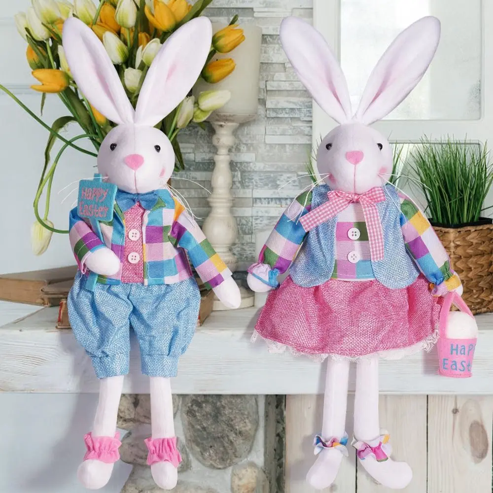 48CM Cute Basket Plush Rabbit Doll Easter Basket Rabbit Party Decoration Living Room Decoration
48CM Cute Basket Plush Rabbit Doll Easter Basket Rabbit Party Decoration Living Room Decoration