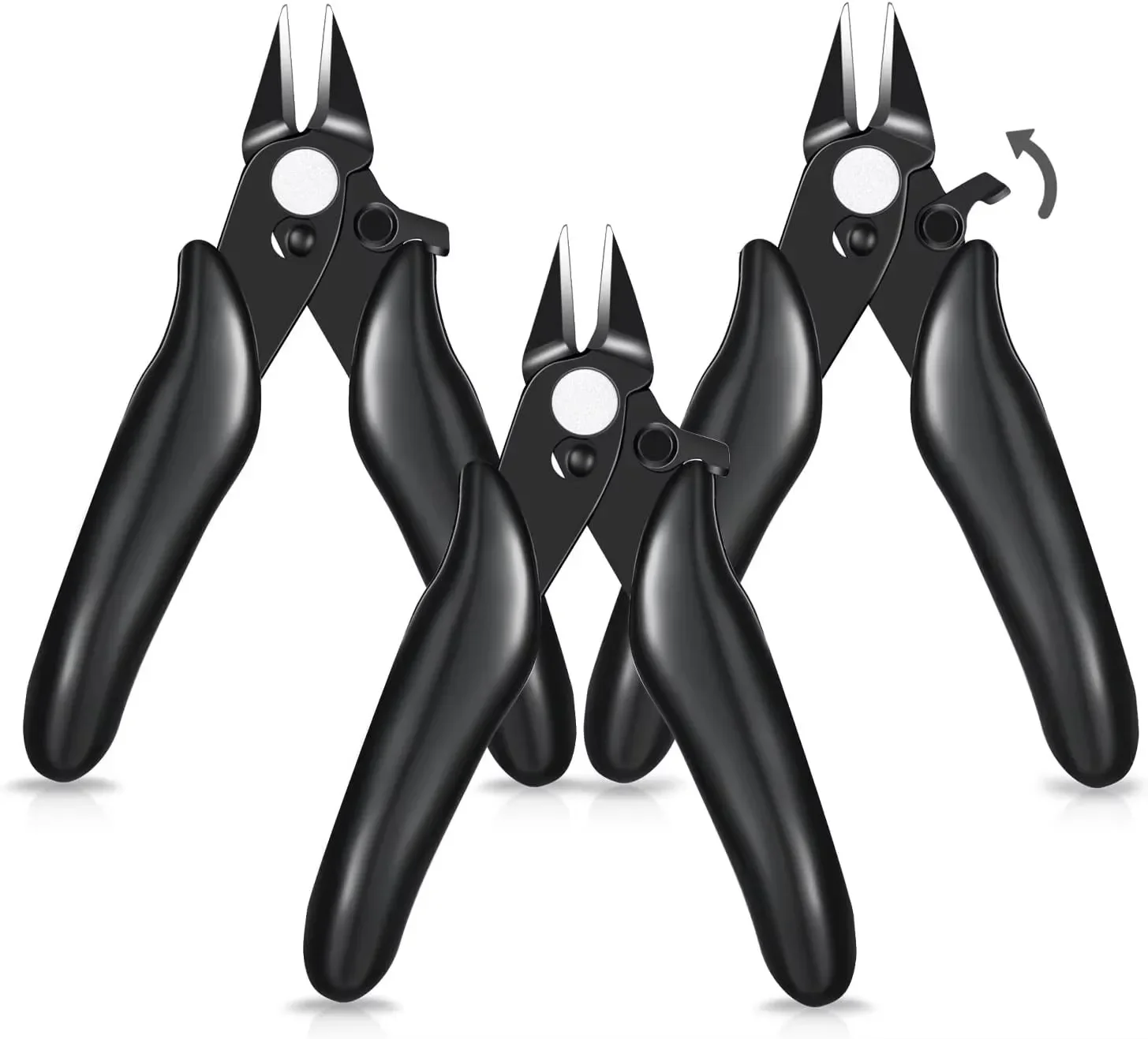 Bomurphy Mini Cutter with Lock, Micro Wire Cutter with Spring, Small Snips,Jewelers Tools Soft Wire Snips Nippers for Electronic
Bomurphy Mini Cutter with Lock, Micro Wire Cutter with Spring, Small Snips,Jewelers Tools Soft Wire Snips Nippers for Electronic