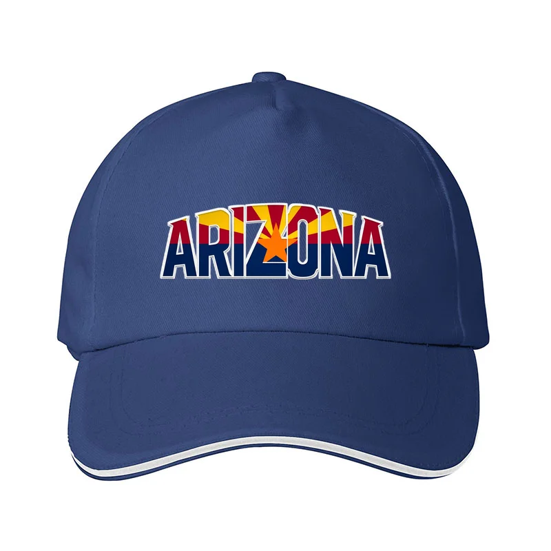 Arizona America Flag USA United States Custom Peaked Cap Baseball Cap Name Number Headgear Dad Trucker Logo Summer Photo Hunting
Arizona America Flag USA United States Custom Peaked Cap Baseball Cap Name Number Headgear Dad Trucker Logo Summer Photo Hunting