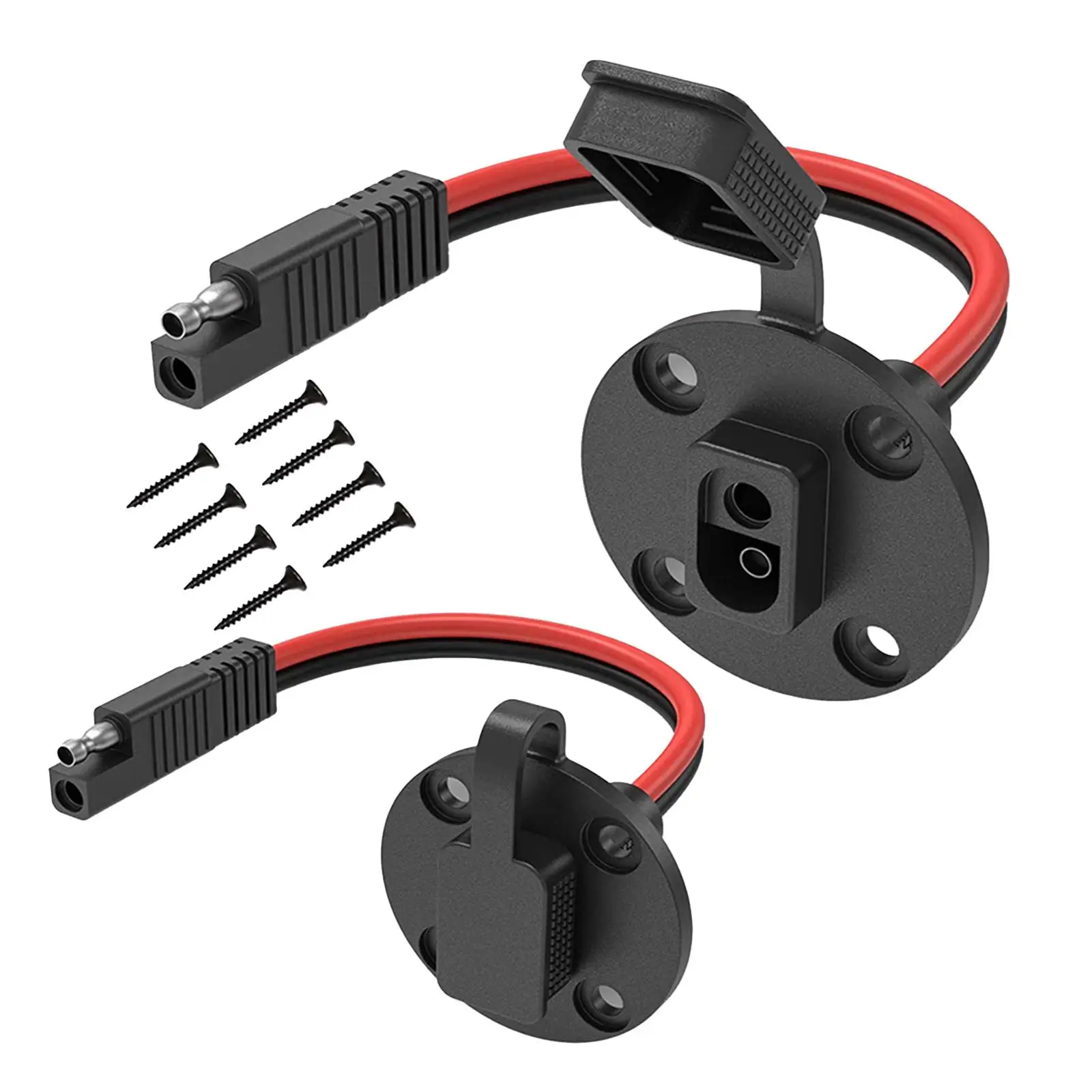 2Pcs SAE Socket DC Power Automotive Waterproof Cap Tractor Harness Extension Cord SAE Battery Connector SAE Plug Charging Cable
2Pcs SAE Socket DC Power Automotive Waterproof Cap Tractor Harness Extension Cord SAE Battery Connector SAE Plug Charging Cable