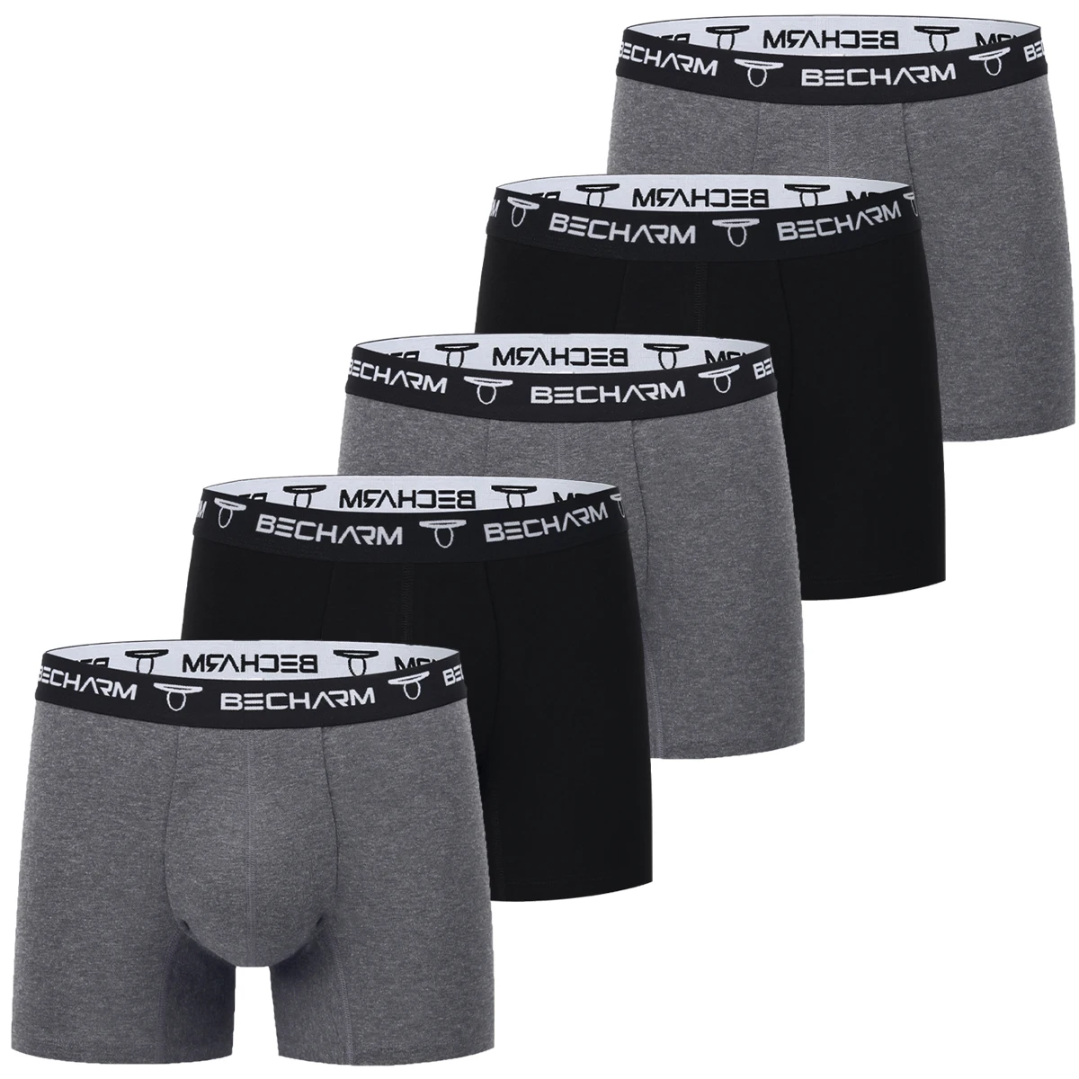Everyday Men's Mid Rise Trunk Stretch Underwear No-Roll Waistband Boxer Briefs Assorted Colors
Everyday Men's Mid Rise Trunk Stretch Underwear No-Roll Waistband Boxer Briefs Assorted Colors