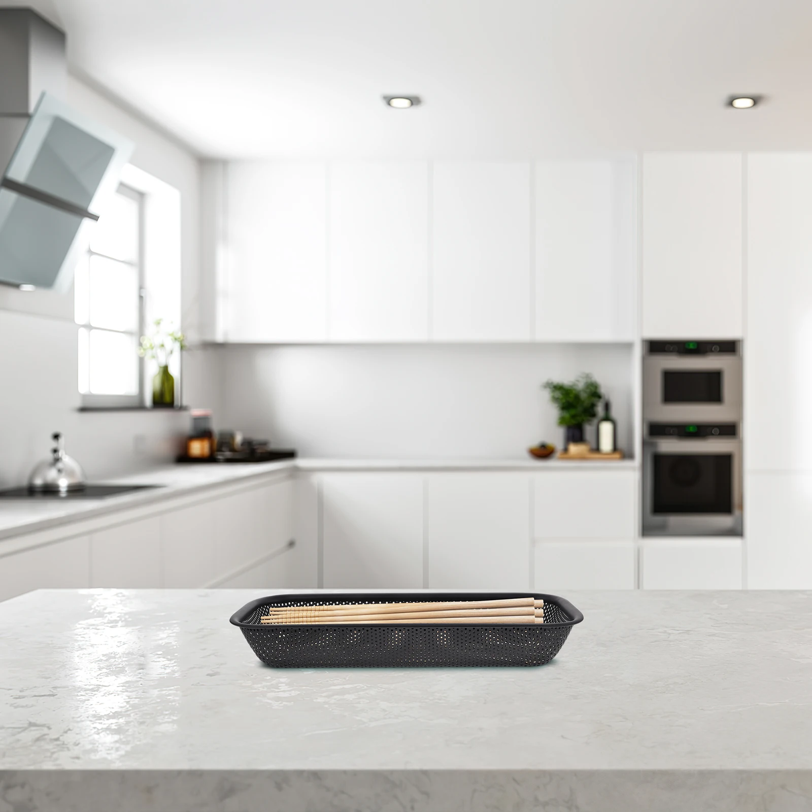 Stainless Steel Chopstick Holder Dishwasher Basket Silverware Rack Flatware Drying Utensil Container Kitchen Storage Small Hole
Stainless Steel Chopstick Holder Dishwasher Basket Silverware Rack Flatware Drying Utensil Container Kitchen Storage Small Hole