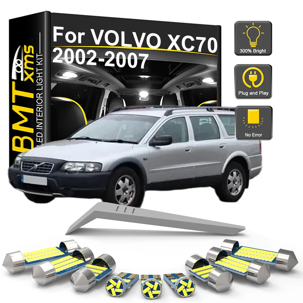 6/12/16PCS LED Interior Light Bulb Kit For VOLVO XC70 2002 2003 2004 2005 2006 2007 LED Car Dome Trunk Lamp Canbus,Map Dome Read
6/12/16PCS LED Interior Light Bulb Kit For VOLVO XC70 2002 2003 2004 2005 2006 2007 LED Car Dome Trunk Lamp Canbus,Map Dome Read