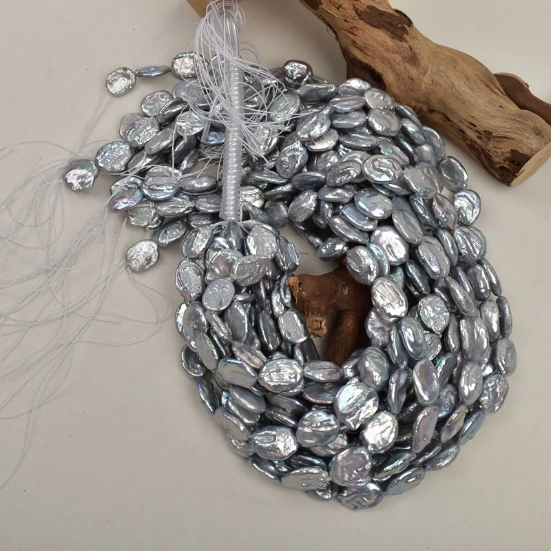 Gray Baroque Pearls Bead Oval Shape Freshwater Pearl Loose Beaded for Making DIY Jewelry Necklace Necklace Bracelet 12x15mm
Gray Baroque Pearls Bead Oval Shape Freshwater Pearl Loose Beaded for Making DIY Jewelry Necklace Necklace Bracelet 12x15mm