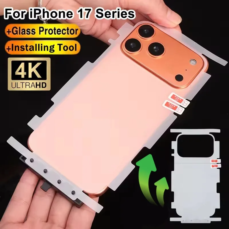 For iPhone 17 Pro Max Air 17Pro 17PM 17Air HD Side Frame Back Full Coverage Protective Film for iPhone17 Border Hydrogel Film
For iPhone 17 Pro Max Air 17Pro 17PM 17Air HD Side Frame Back Full Coverage Protective Film for iPhone17 Border Hydrogel Film
