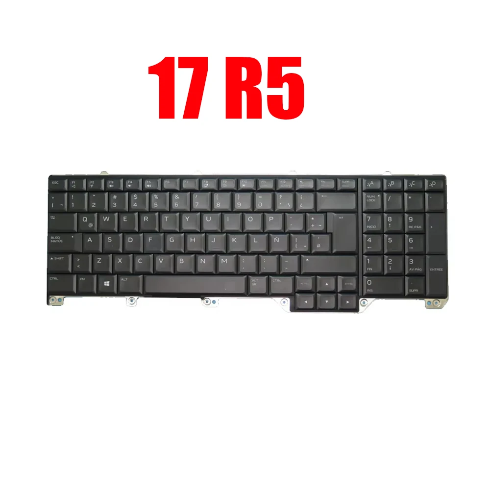 Laptop Keyboard For Alienware 17 R5 0WDMJ8 WDMJ8 NSK-EYABC 1E Latin America LA Black With Backlit
Laptop Keyboard For Alienware 17 R5 0WDMJ8 WDMJ8 NSK-EYABC 1E Latin America LA Black With Backlit