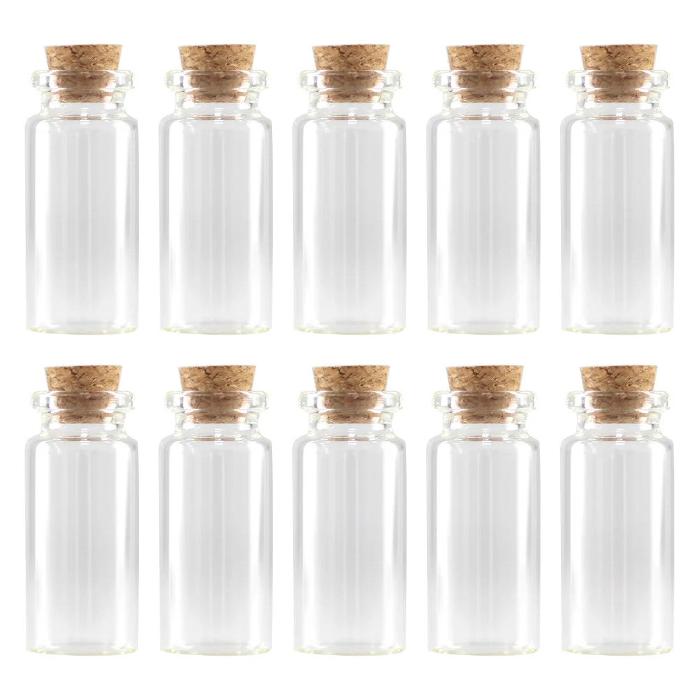 100 Pcs Snap Cork Bottle Glass Bottles for DIY Container Containers Corks Storage Can with Cover Transparent Cans
100 Pcs Snap Cork Bottle Glass Bottles for DIY Container Containers Corks Storage Can with Cover Transparent Cans