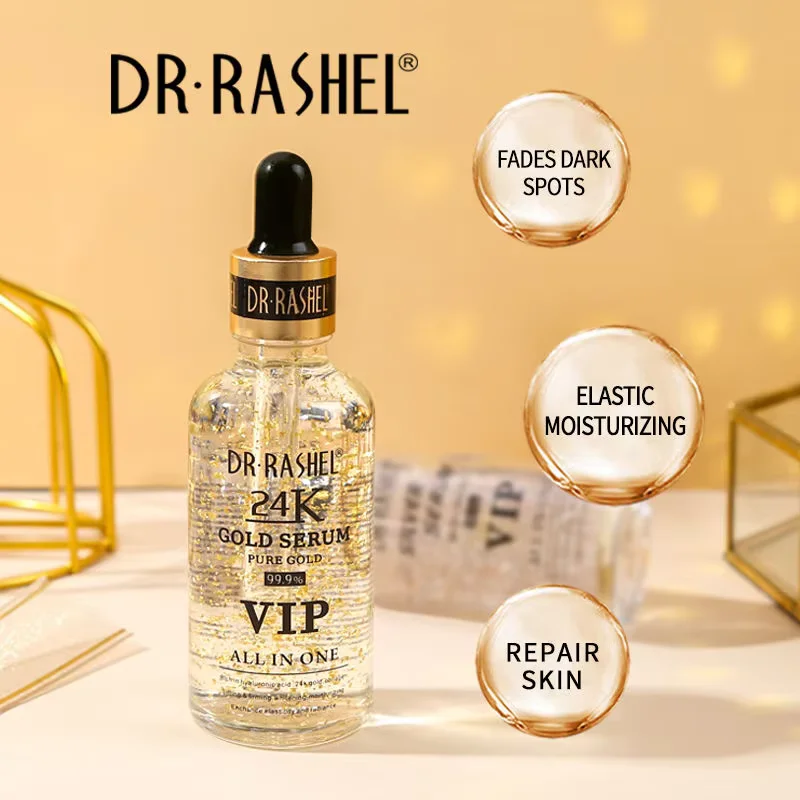 DR RASHEL Skin Care 24K Gold Serum Facial Serum VIP 50ml Moisturizing Purifying Restoring Hydrating
DR RASHEL Skin Care 24K Gold Serum Facial Serum VIP 50ml Moisturizing Purifying Restoring Hydrating