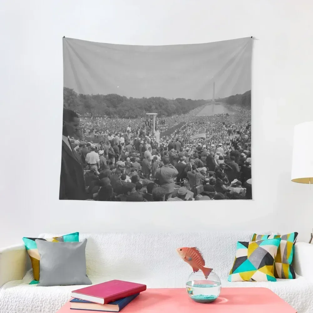 Civil Rights March on Washington August 28th 1963 Tapestry Decorative Wall Mural Room Decorations Aesthetic Tapestry
Civil Rights March on Washington August 28th 1963 Tapestry Decorative Wall Mural Room Decorations Aesthetic Tapestry
