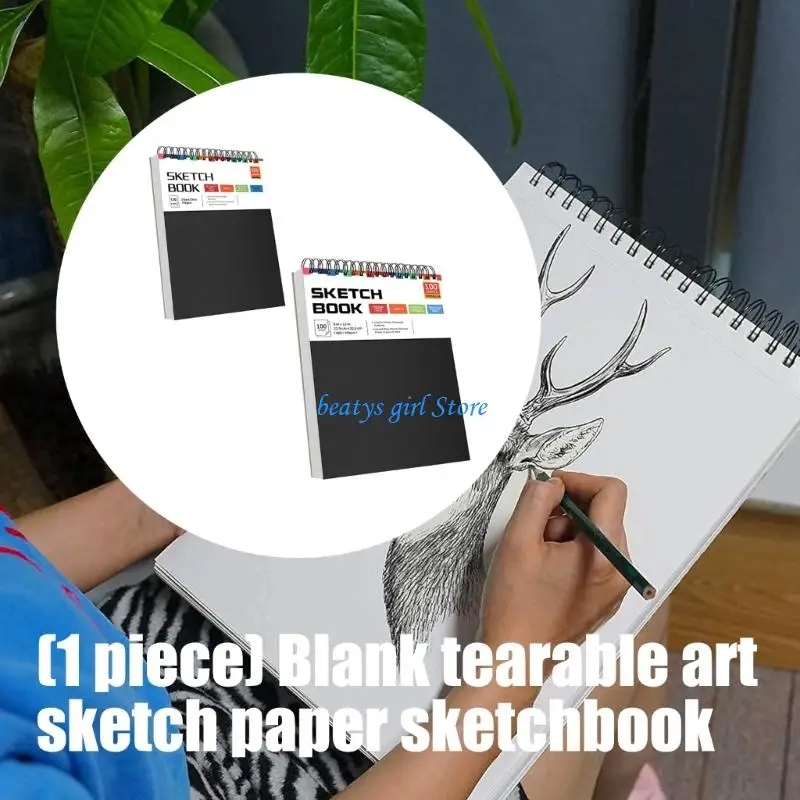 C7AB Hardcover 100 Sheets 160gsm Paper Artist Sketching Book Portable Drawing Pad For Sketching Art Illustrations
C7AB Hardcover 100 Sheets 160gsm Paper Artist Sketching Book Portable Drawing Pad For Sketching Art Illustrations